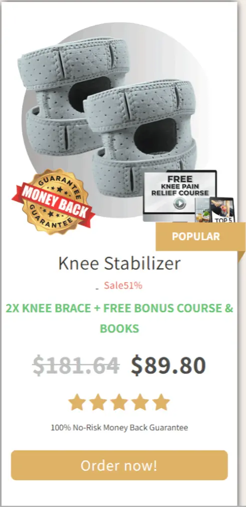 Nooro Knee Stabilizer package price